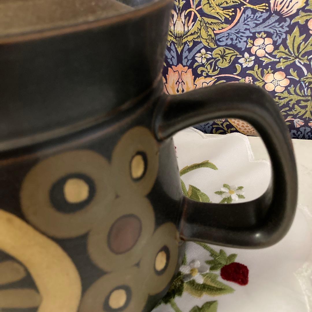 デンビーアラベスクシリーズ☆イギリスヴィンテージポット