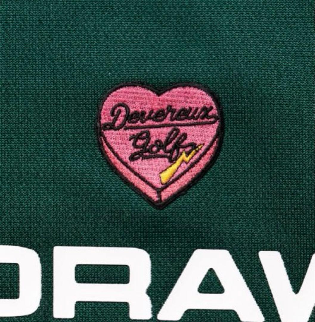 新品未使用【デヴァロー ゴルフ】レディース チェッカーフーディー グリーン（Ｍ）