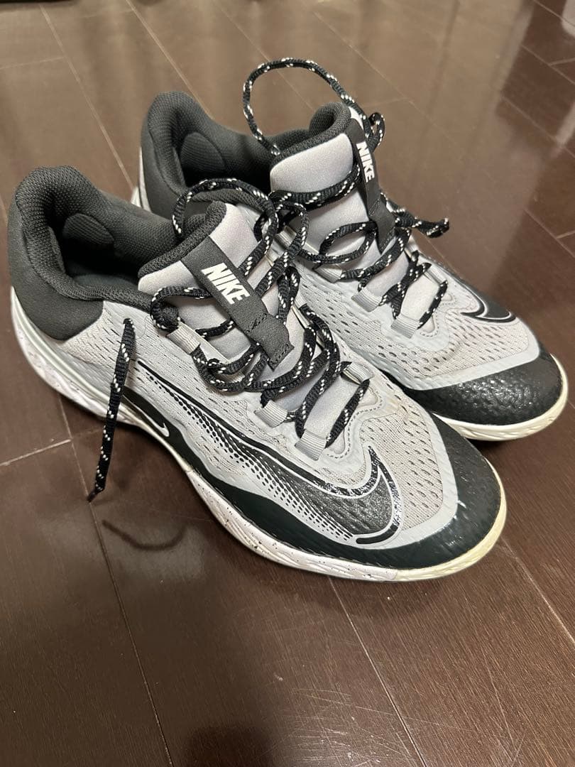 格安　Nike DJ6521-004 スパイク US 9 グレー/ブラック