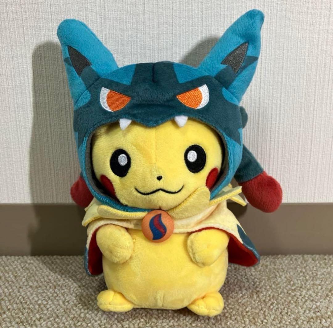希少　ポケモンセンター　ピカチュウ　メガルカリオ　ぬいぐるみ　公式