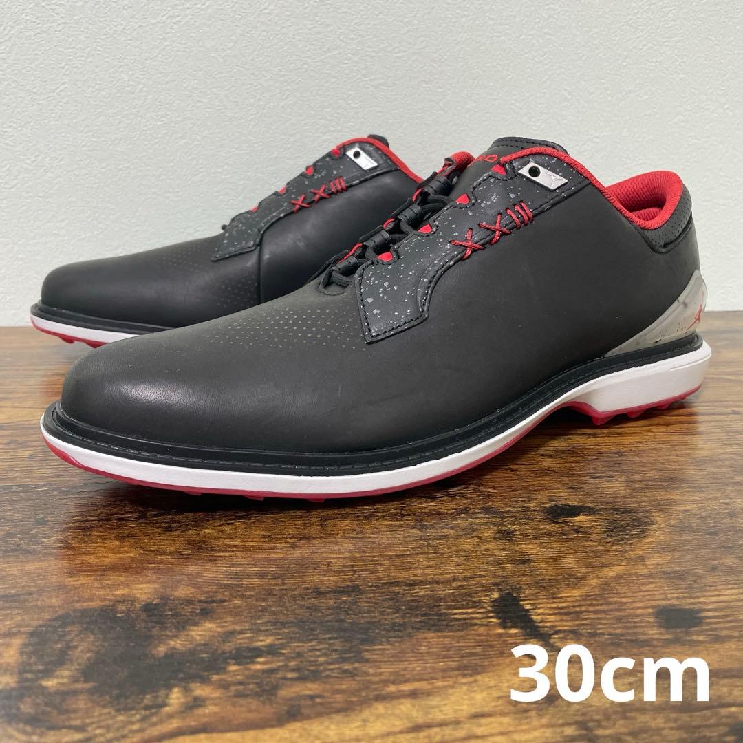NIKE　ゴルフシューズ　ジョーダン ADG 5　30cm　ブラック/レッド