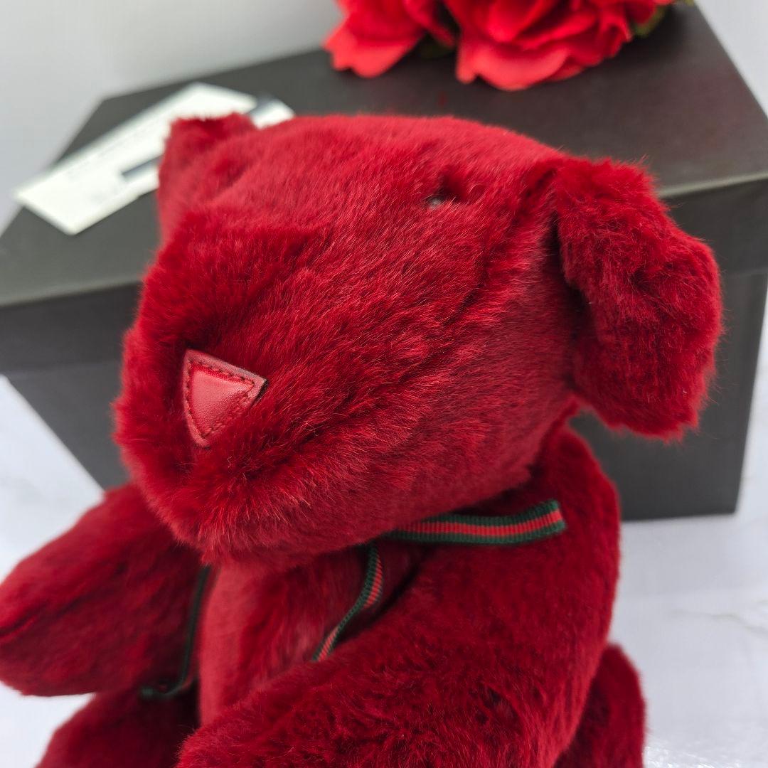 【希少】 GUCCI グッチ テディベア ファー ぬいぐるみ クマ くま
