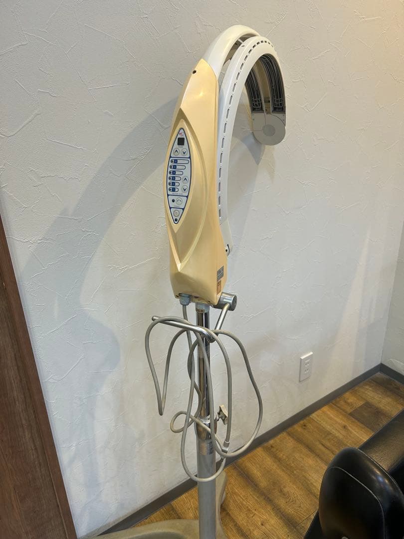 大広製わくわくスタンド式スチーマー ベージュジャンク