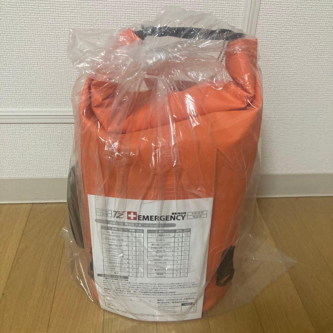 トヨタ 緊急セットC 19点セット 防災 緊急持出袋　車中泊