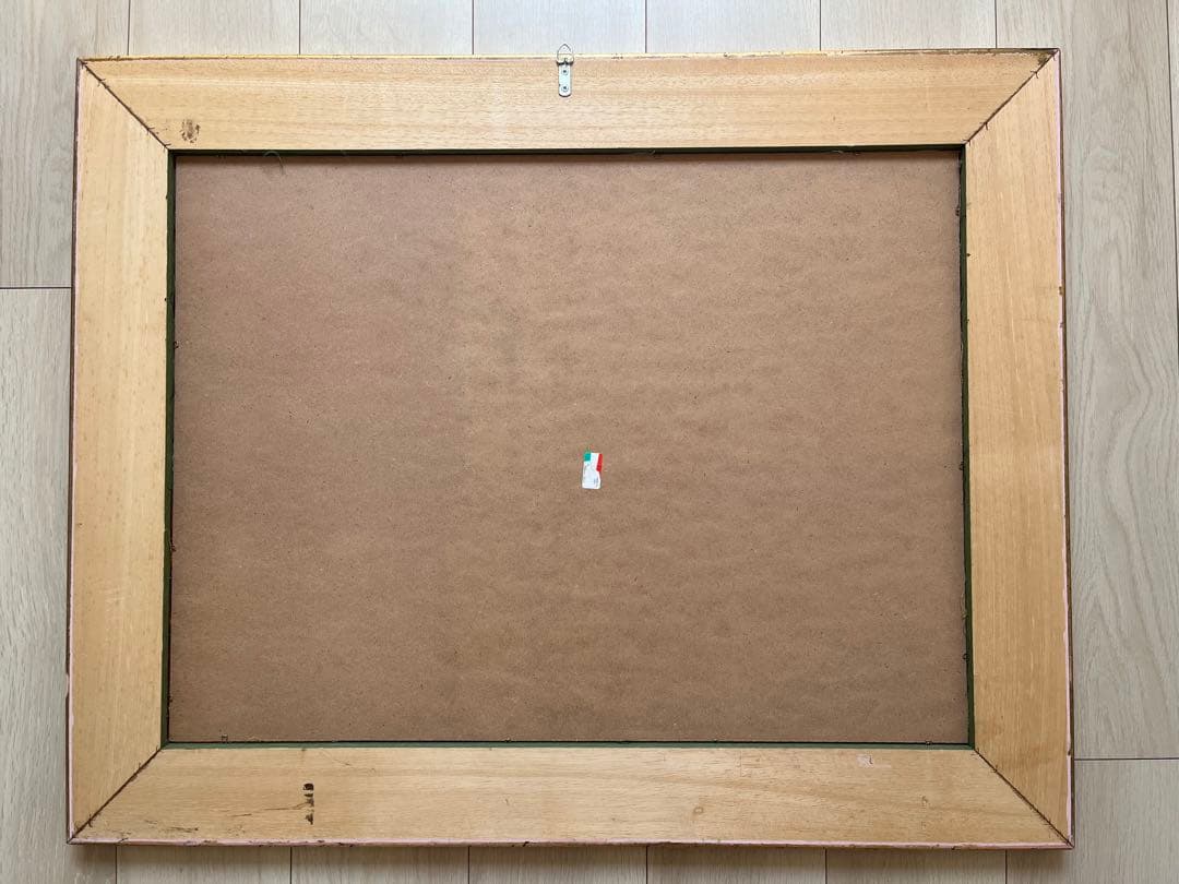 【大判】刺繍絵画 フィレンツェ 大聖堂 風景画 額縁付き インテリア アート