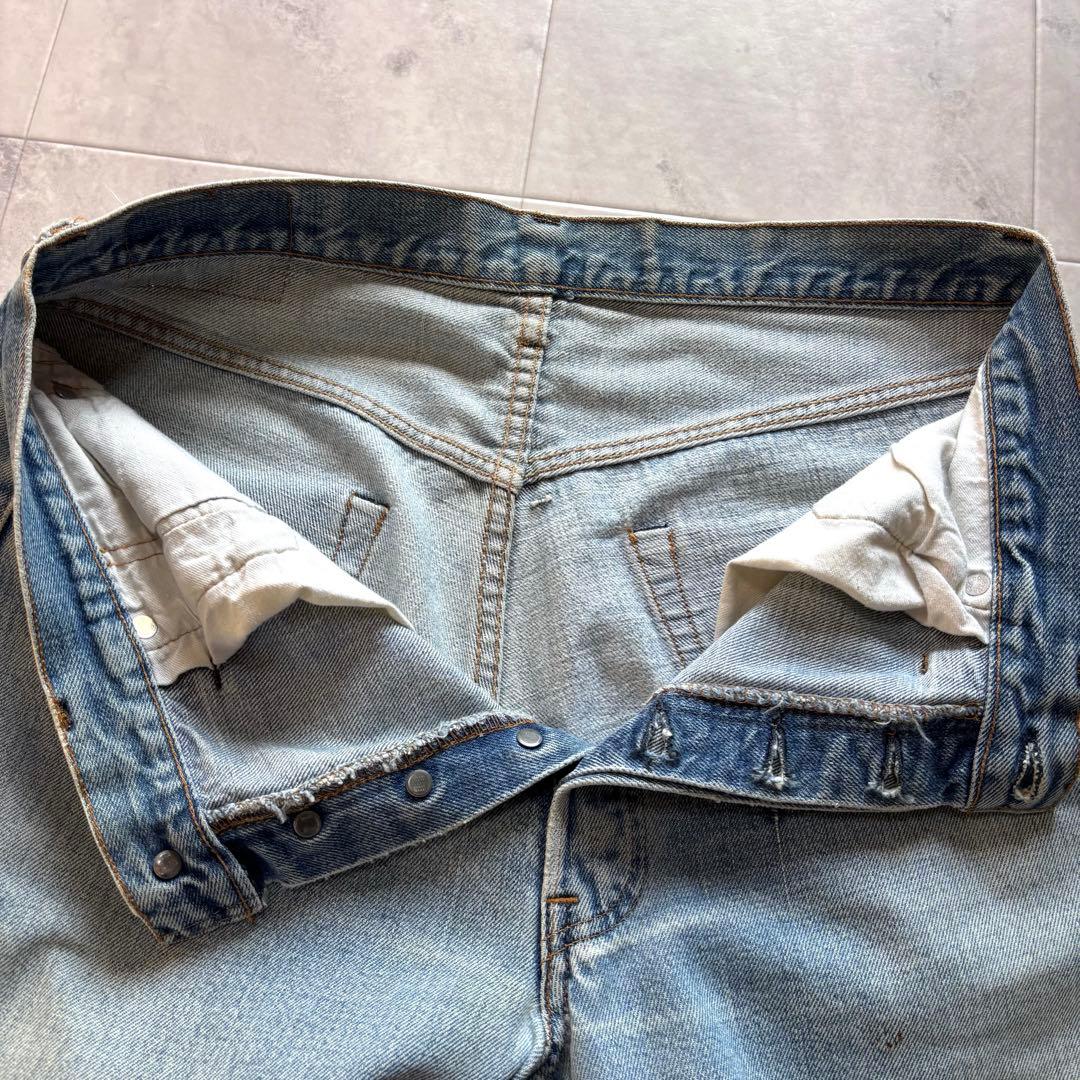 【Vintage】リーバイス501 66前期 デニムパンツ 34×32 赤耳