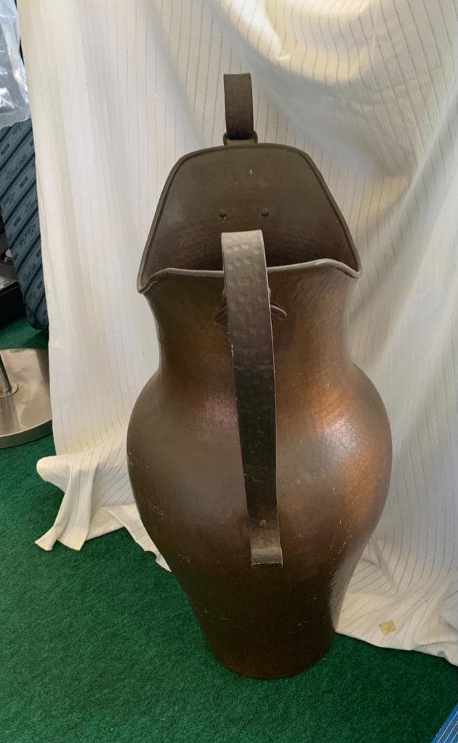 ヴィンテージ!! 銅製 水差し 花瓶 花器 フランス製 大型 現状品!!