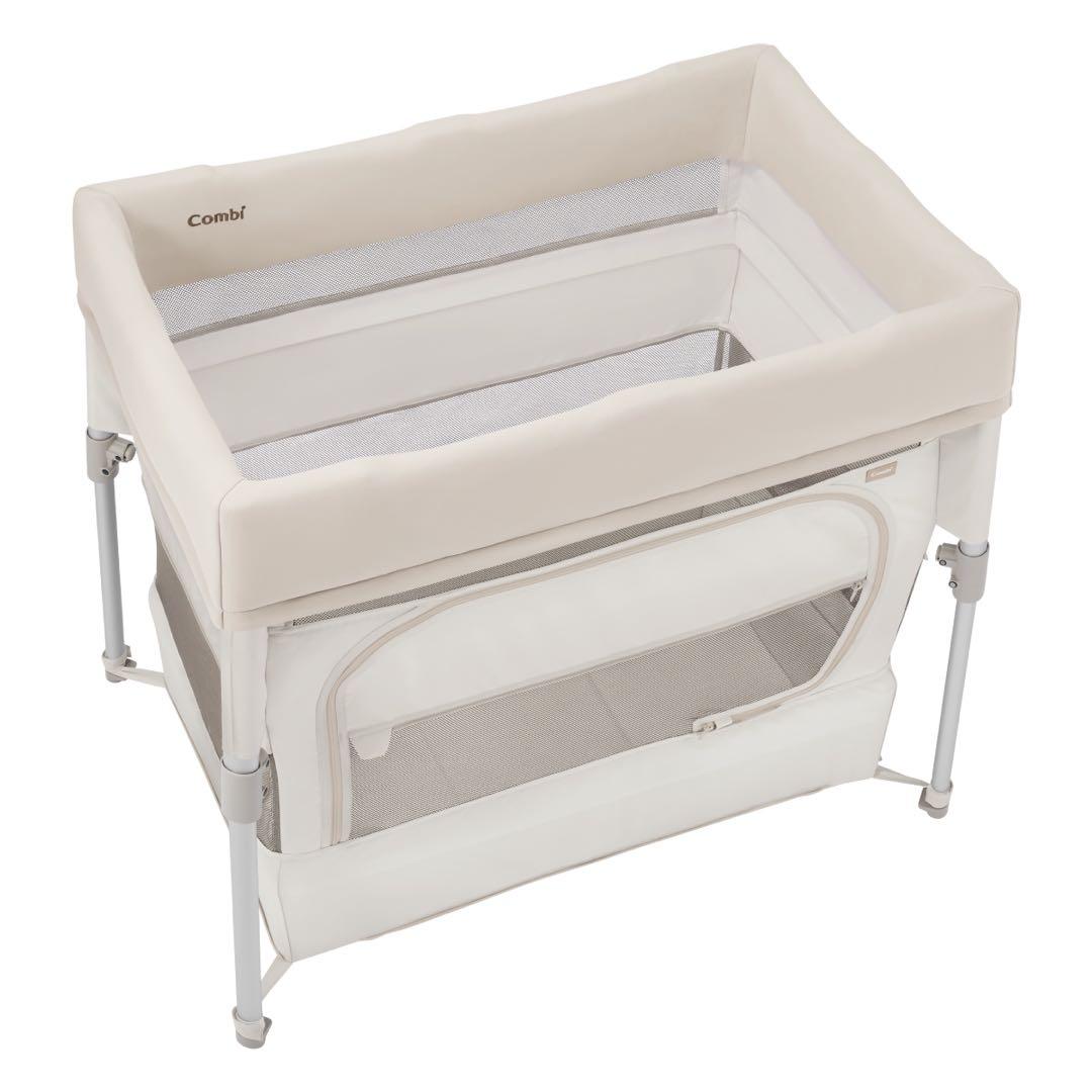 【新品・未開封】すくすや　トモネル　ベビーベッド　コンパクト