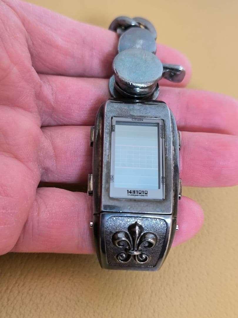 【希少】シチズン「インディペンデント」（シルバー925限定／安室奈美恵モデル）