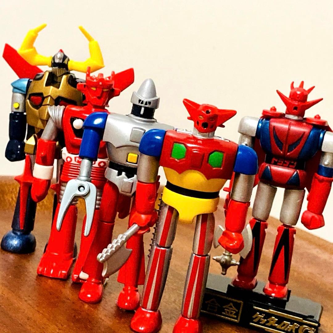 美品✳️カプセル超合金『HGシリーズ ガチャフィギュア 5個セット』ポピー 復刻版