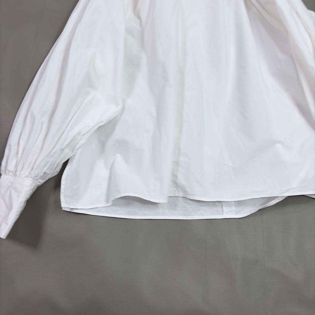 Whim Gazette ウィムガゼット ボウタイドルマンブラウス ホワイト Ｆ