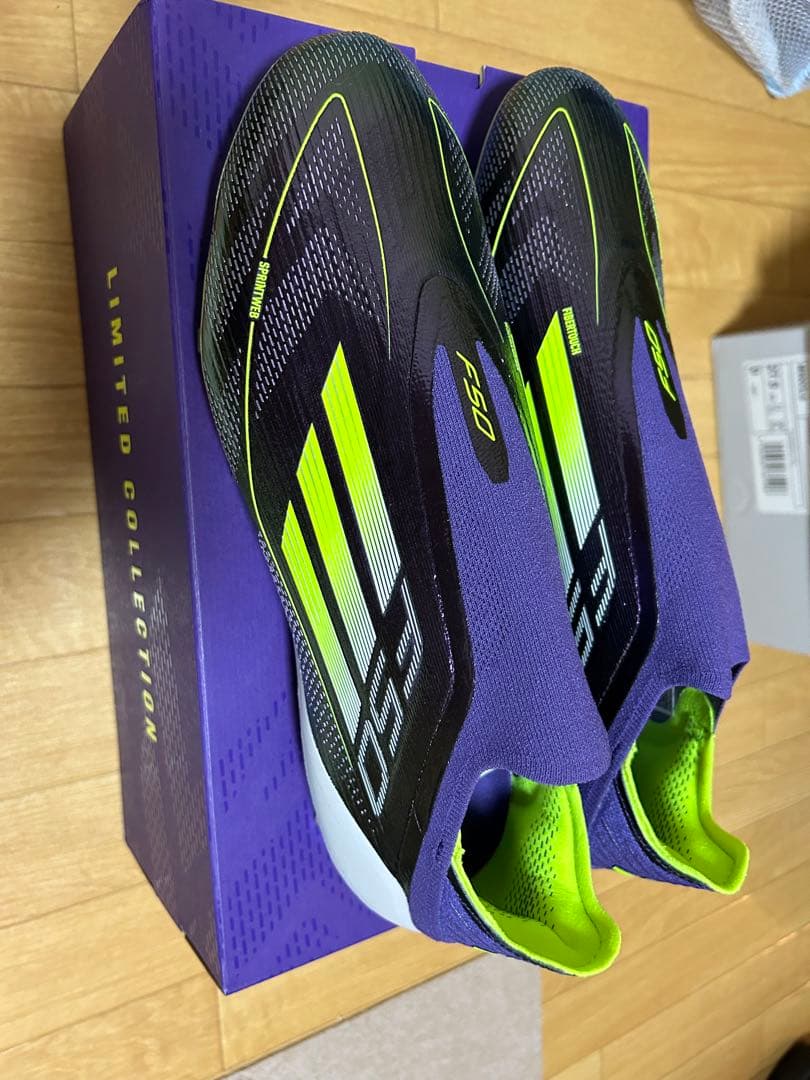 adidas F50 ELITE レースレス ファストリボーン FG 27.5