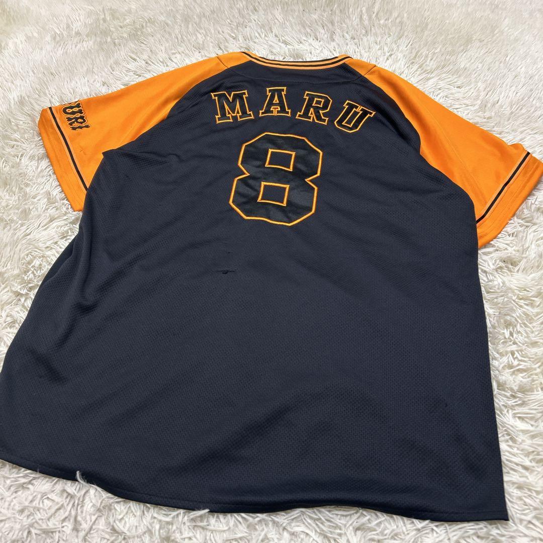 アンダーアーマー　NPB 読売巨人　丸　刺繍　2019橙魂 ユニフォーム　XL