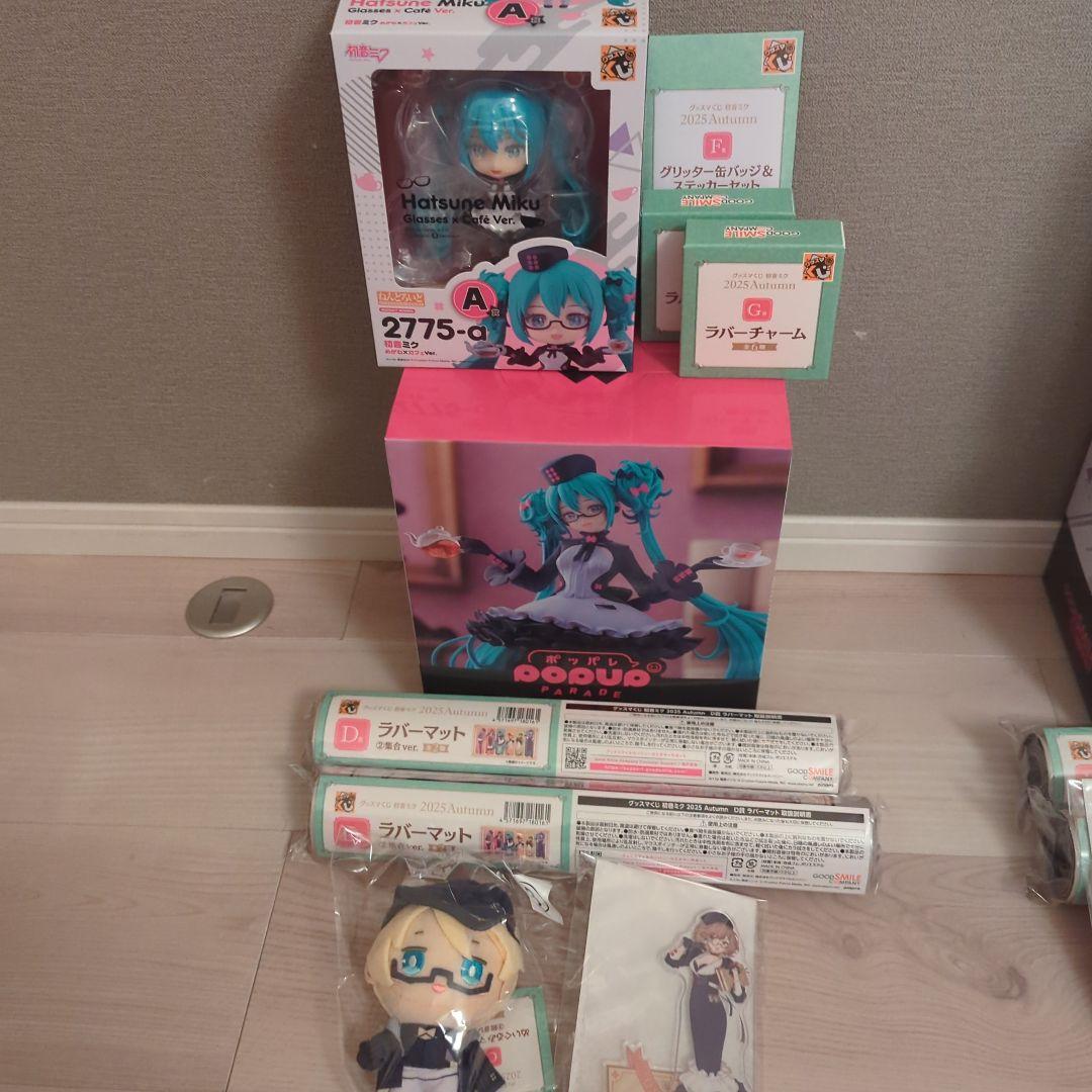 初音ミクAUTUMN2025くじ A賞　B賞　G賞までまとめ売りです