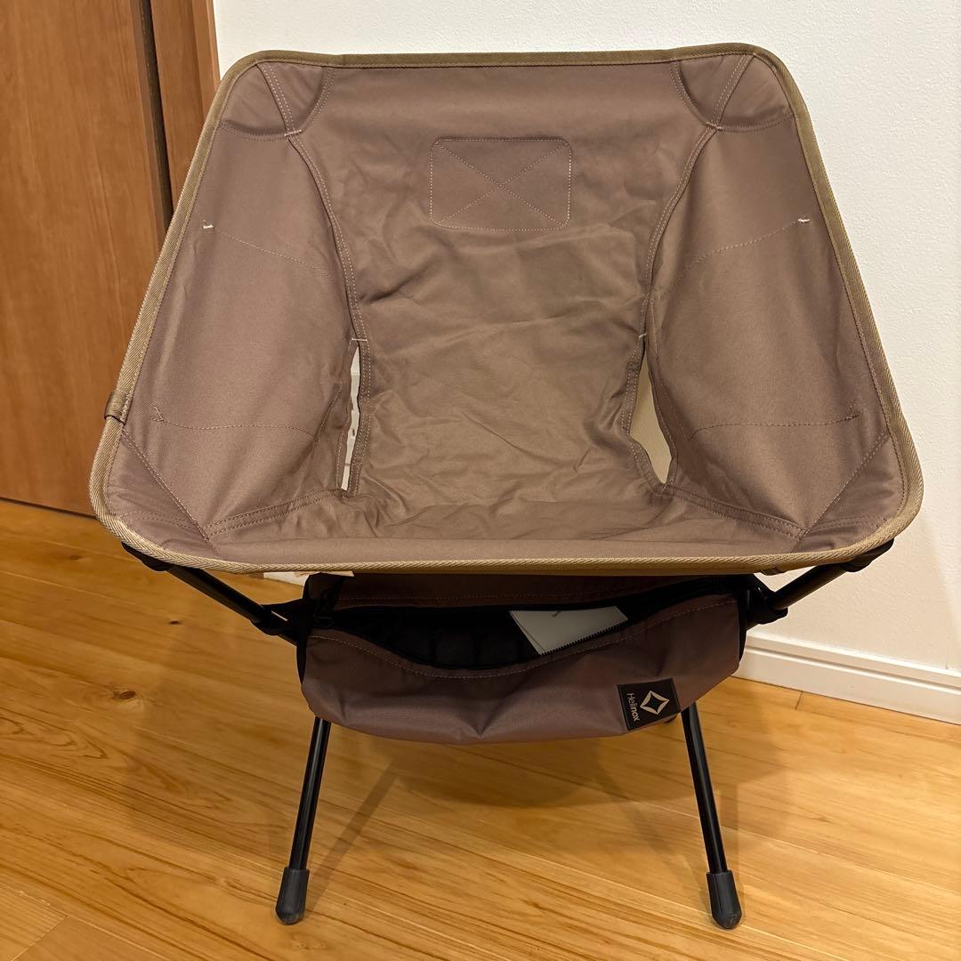 Helinox アウトドアチェア ブラウン　チェアワン