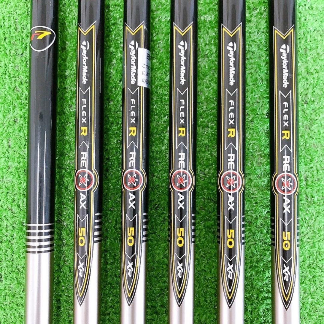 テ26★希少レフティ テーラーメイド r7 XR 6本アイアンセット 左利き用R