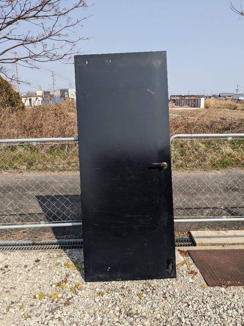 スチールドア ハンドル バックセット ストライク ドアクローザー 引取限定 愛知