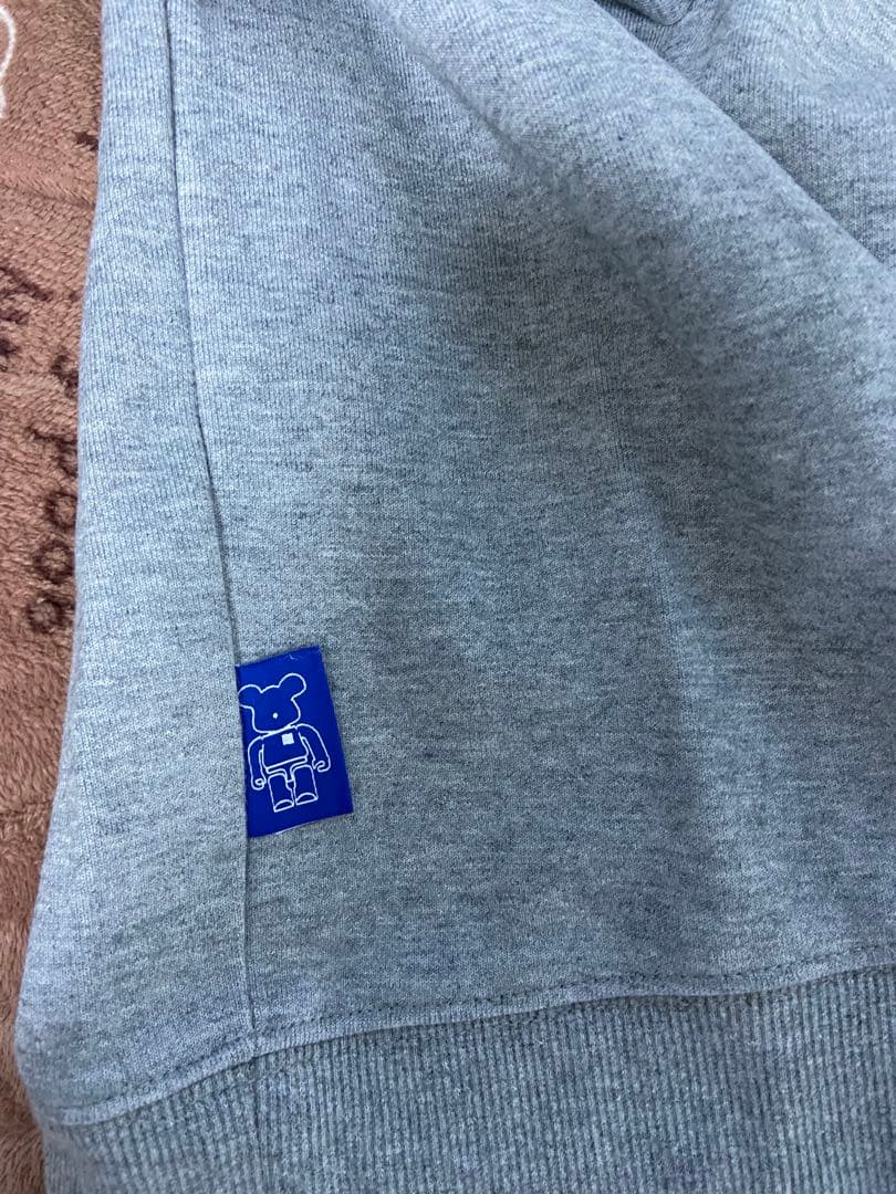 ADERERROR×BE@RBRICK★限定スウェット　グレー　A2