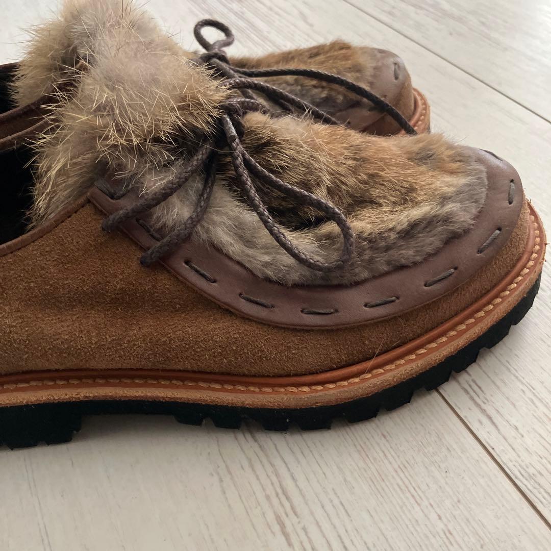 未使用HenderSchemeskmエンダースキーマエスキモーファーシューズ23