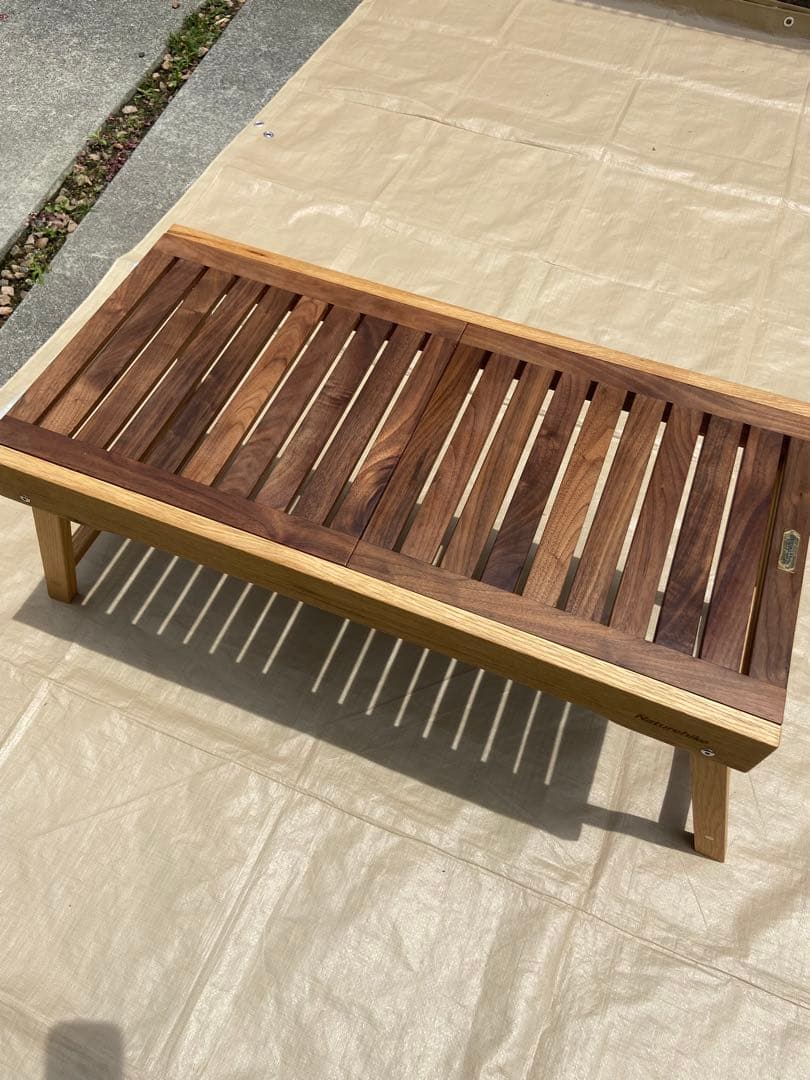 Naturehike IGT対応　スライド式ウッドテーブル