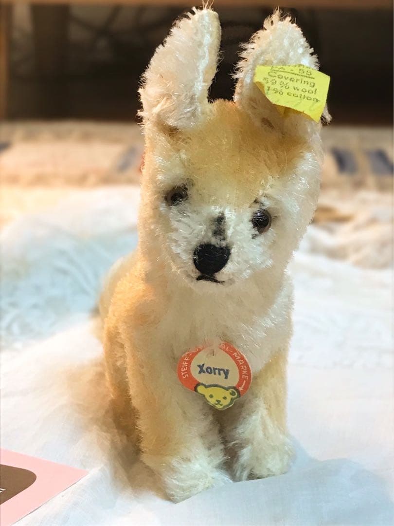 アンティーク　シュタイフ社 きつねのXorry All IDs