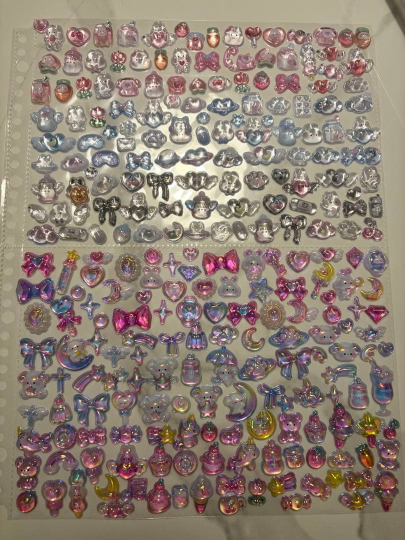 A4サイズシール帳　シールお裾分け