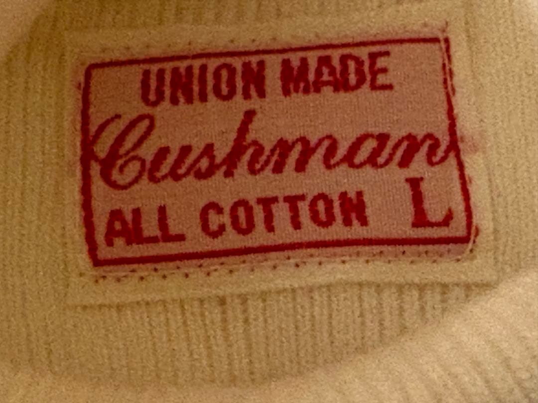 【新品未使用】クッシュマン　ヘビープライス（検索）スウェットマッコイウエアハウス