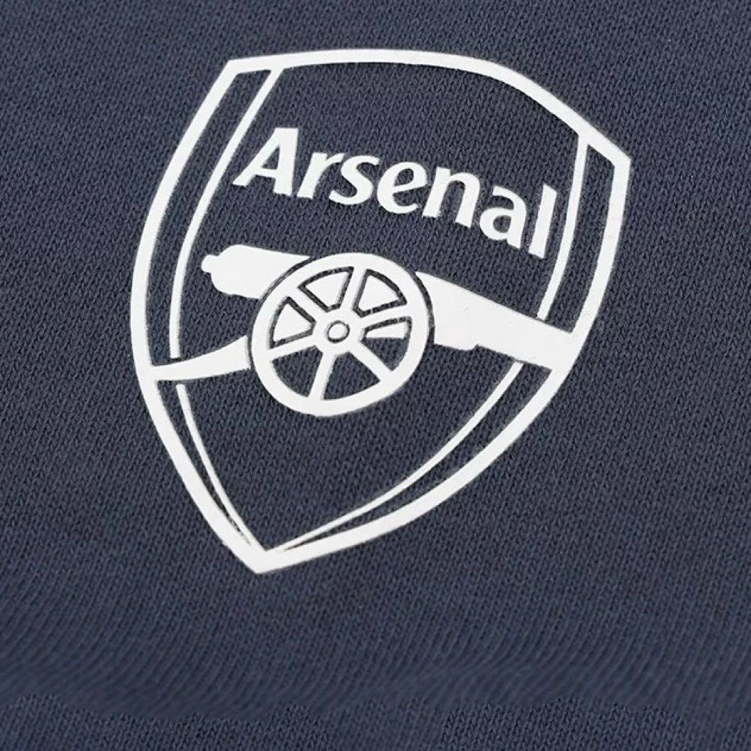 【公式ライセンス】アーセナルFC ビッグロゴ スウェット ネイビー Lサイズ