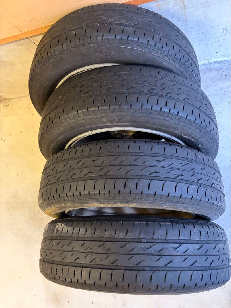 送料込み 155/65r 14インチ ダイハツホイールセット サマータイヤ