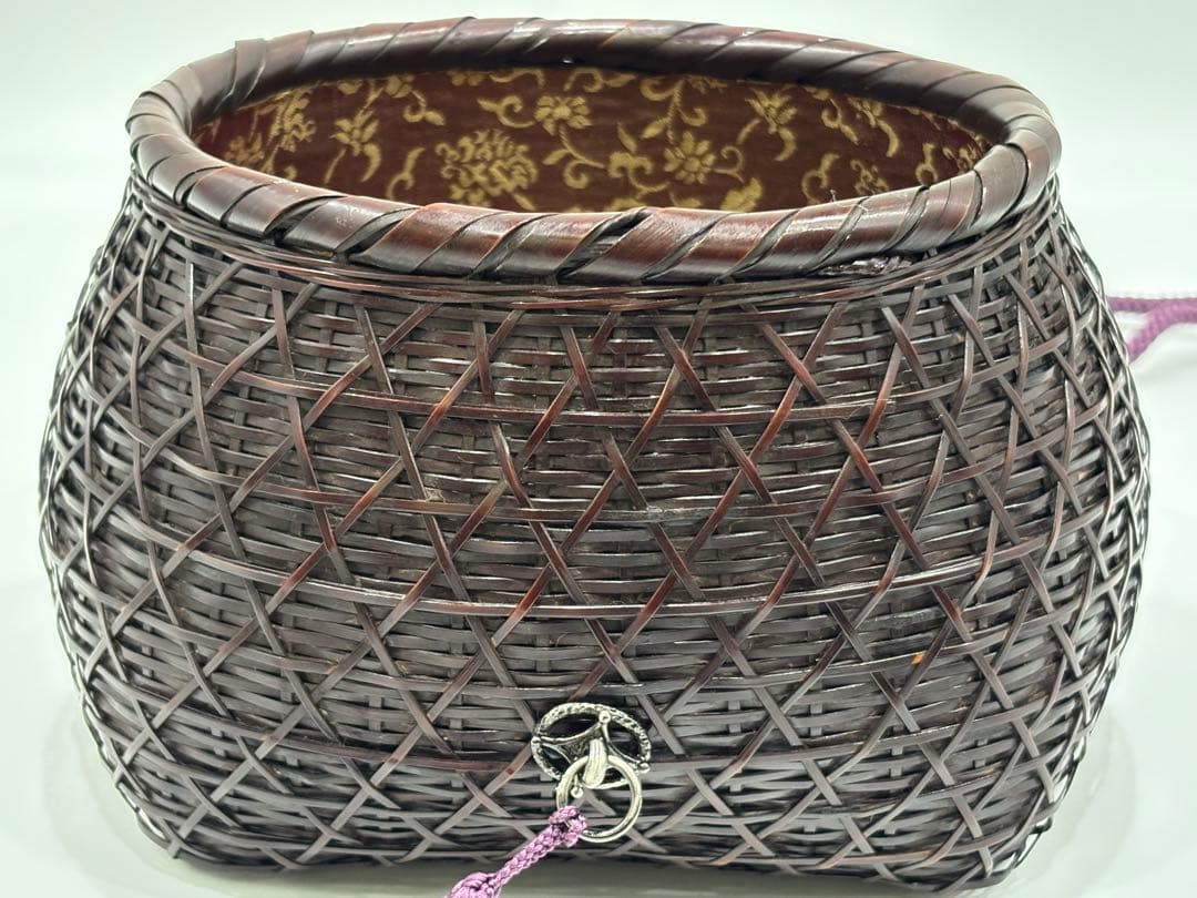 茶道具 吉川日月 御所篭 野点籠 茶籠一式セット 紙箱