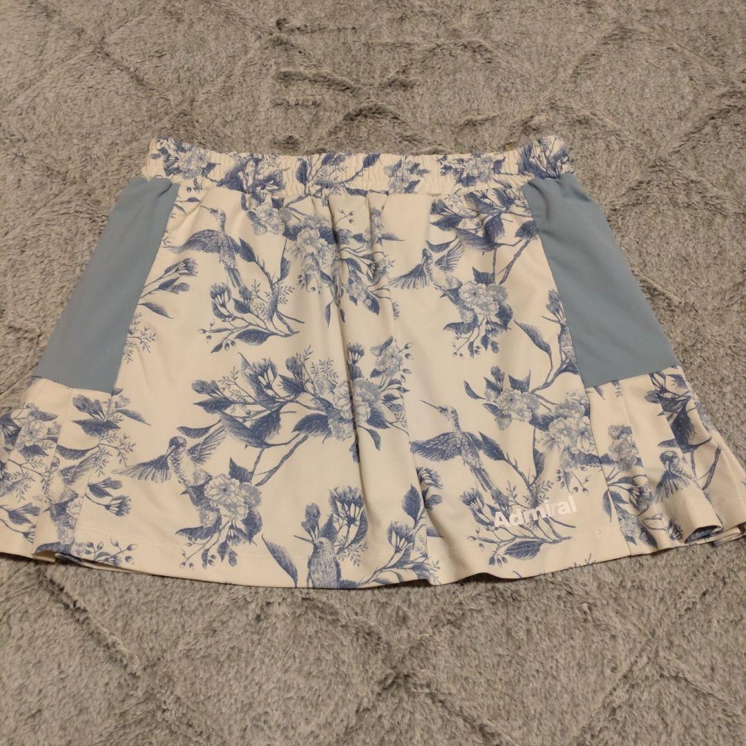 Admiral テニスウェアセット 水色と花柄