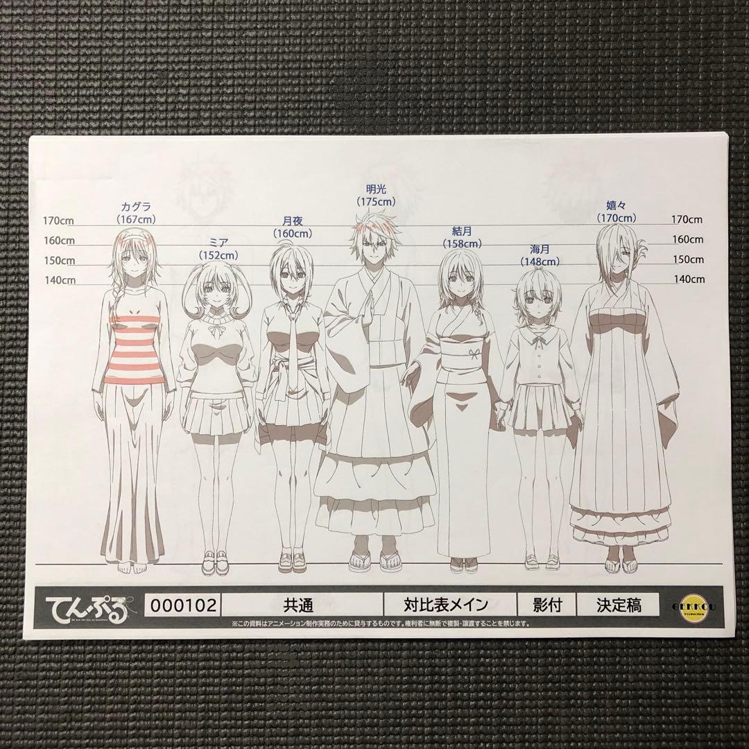 てんぷる アニメ 設定資料 / 吉岡公威 ぐらんぶる