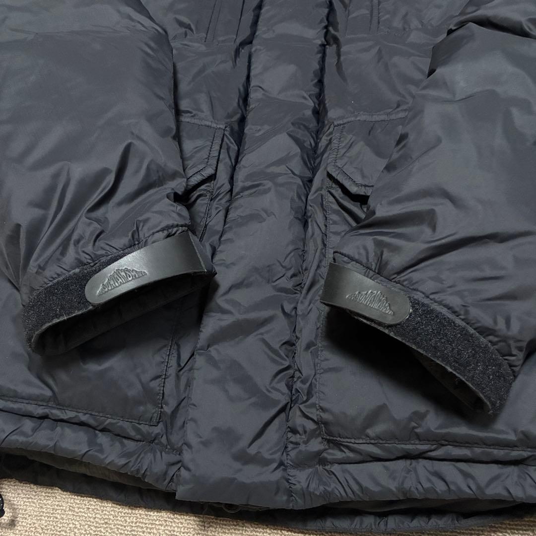 最終値下げ中 マウンテンスミス ダウンジャケット 黒 M ドローコード ダウン