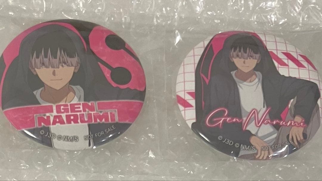 怪獣8号　Blu-ray 購入特典　鳴海弦　dvd 缶バッジ