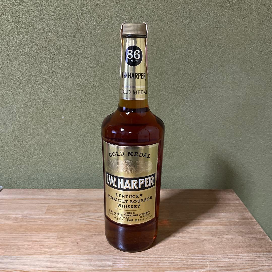L.W. Harper ゴールドメダル バーボンウイスキー 86プルーフ