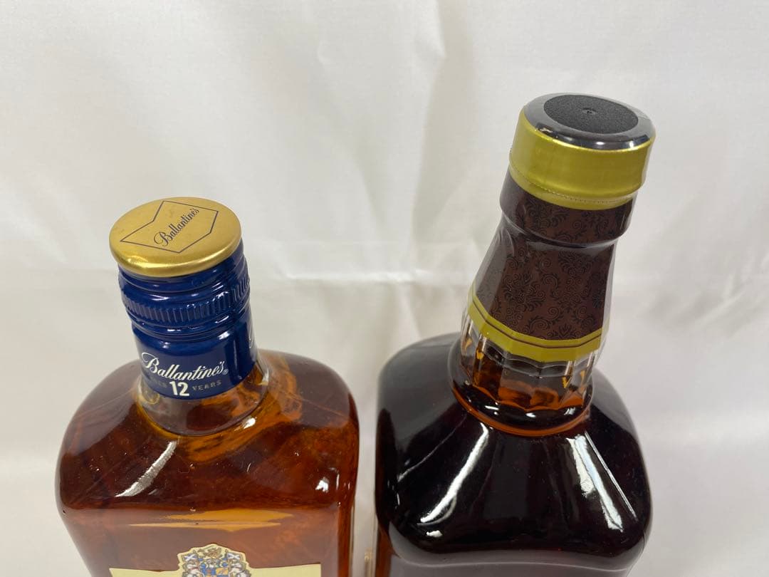 【終売品セット】アーリータイムズ　イエローラベル1000ml、バランタイン12年