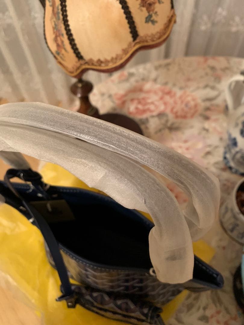 m‪‪ ·͜· 新品未使用 トートバッグ 小 マザーズバッグ 紺 黒