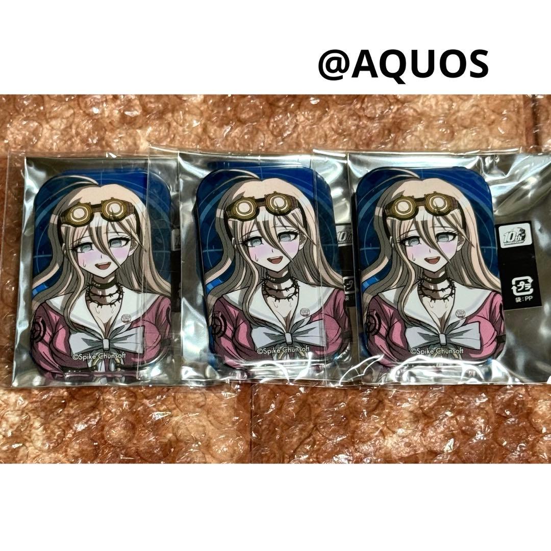 【3点】　ダンガンロンパ　入間美兎　スクエア缶バッジ