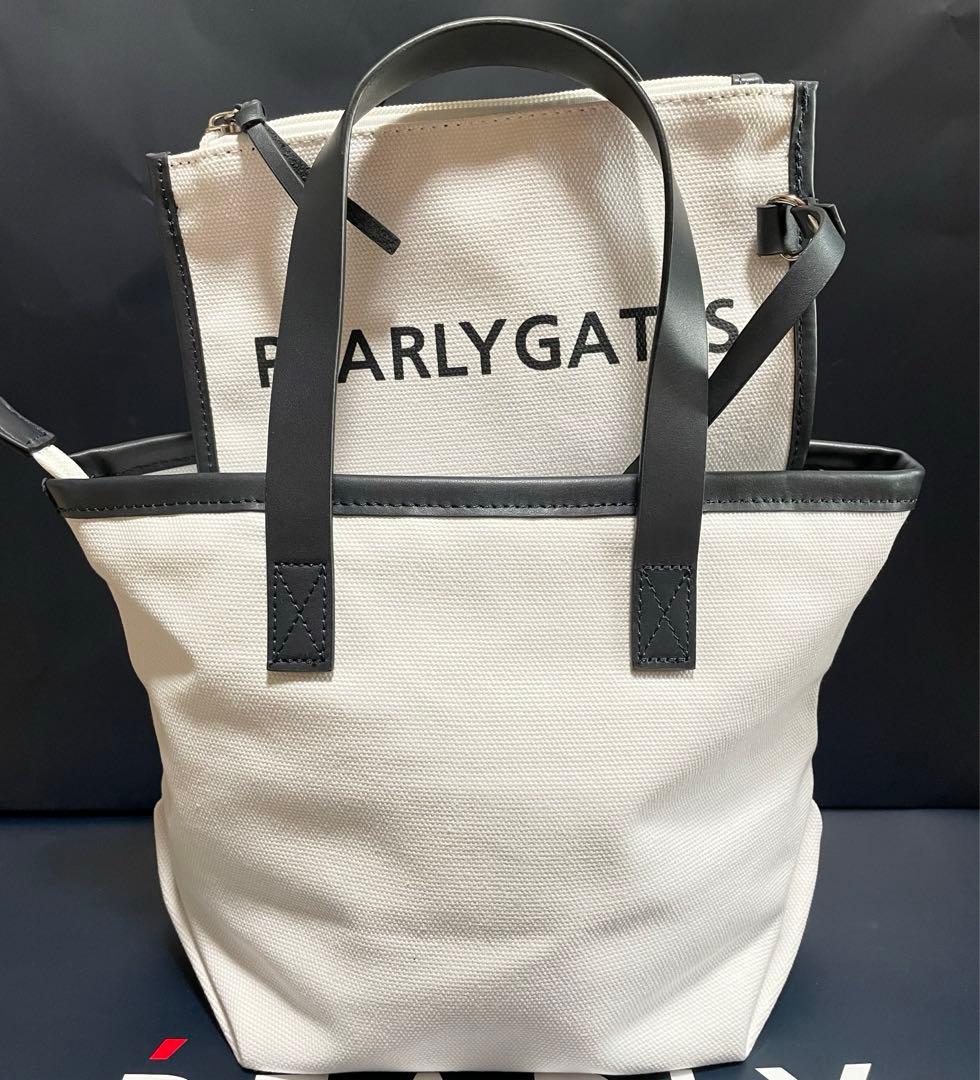 新品 未使用 PEARLY GATES フォトプリント ラウンド カートバッグ