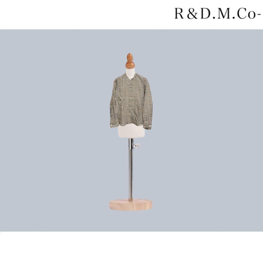 【R&D.M.Co-】 L G.C.C STAND COLLAR SHIRTS