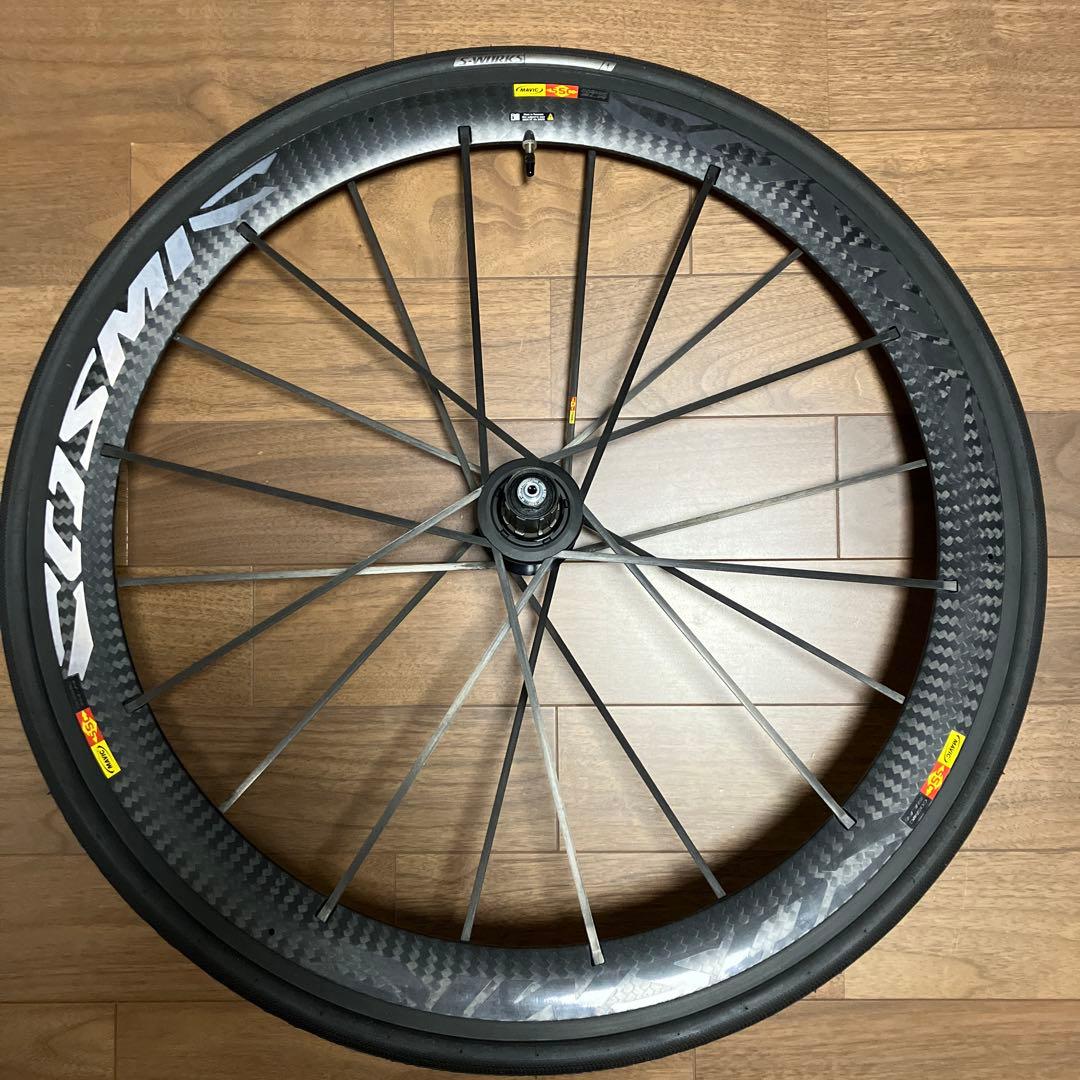 MAVIC コスミックカーボン SLR エグザリッド リヤ　SHIMANOハブ