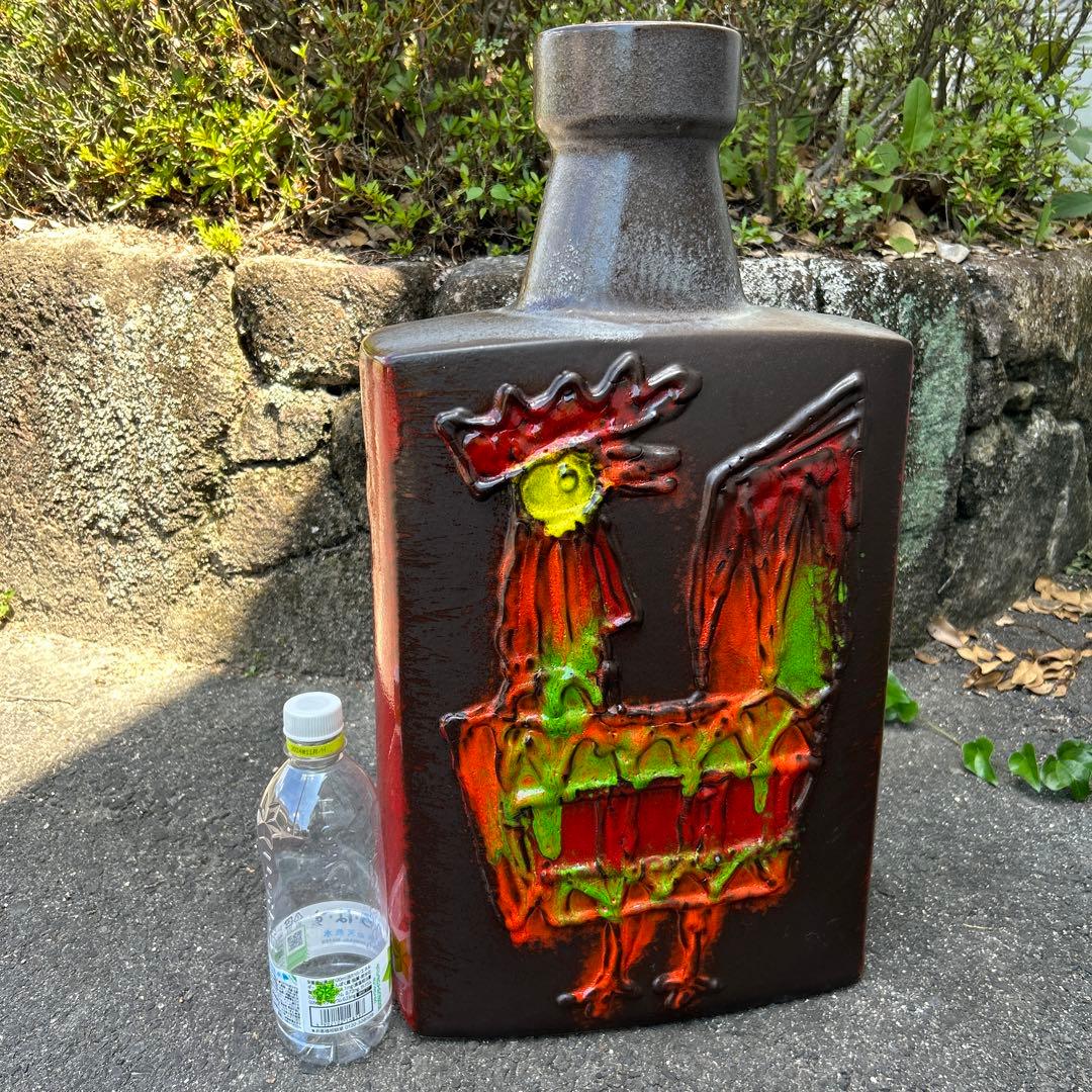 W.GERMANY 西ドイツ　ビンテージ　281-54 陶製　置き物　鶏