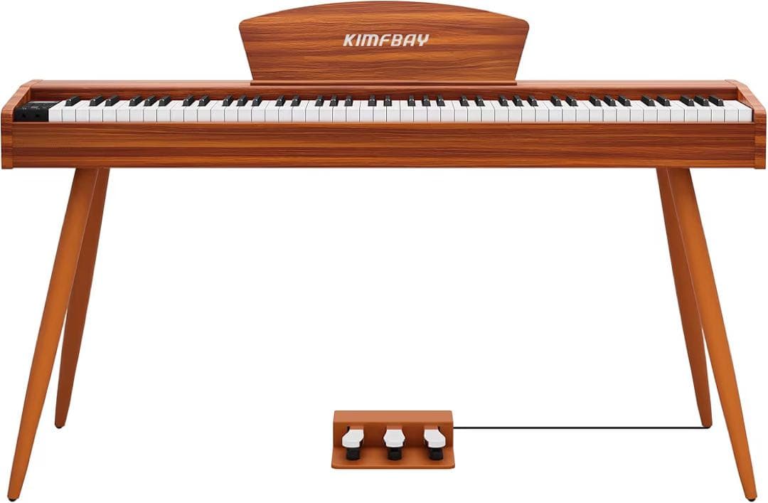 電子ピアノ 88鍵盤 ハンマーアクション 木製スタイル 電子ピアノ フランス製