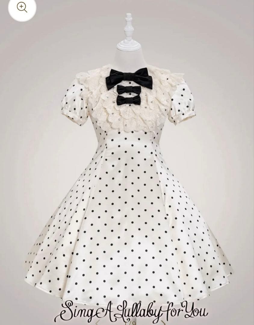 Epetice ドッド柄ワンピース