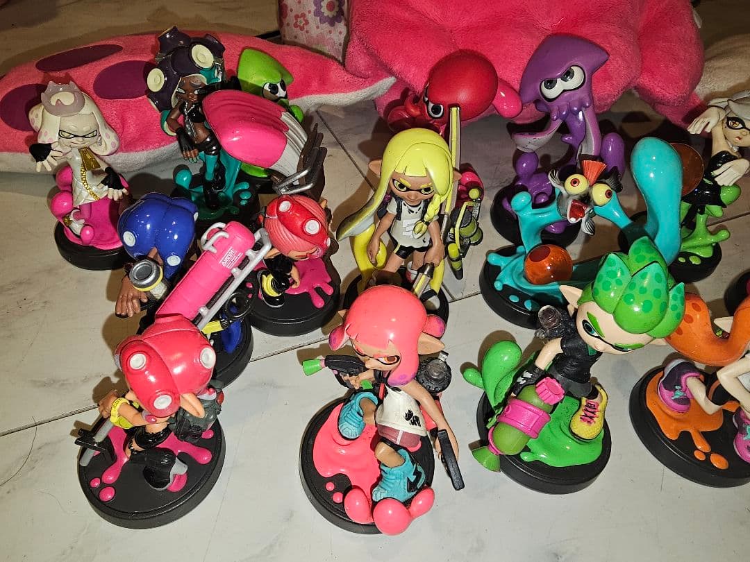 スプラトゥーンキャラクター フィギュアセット