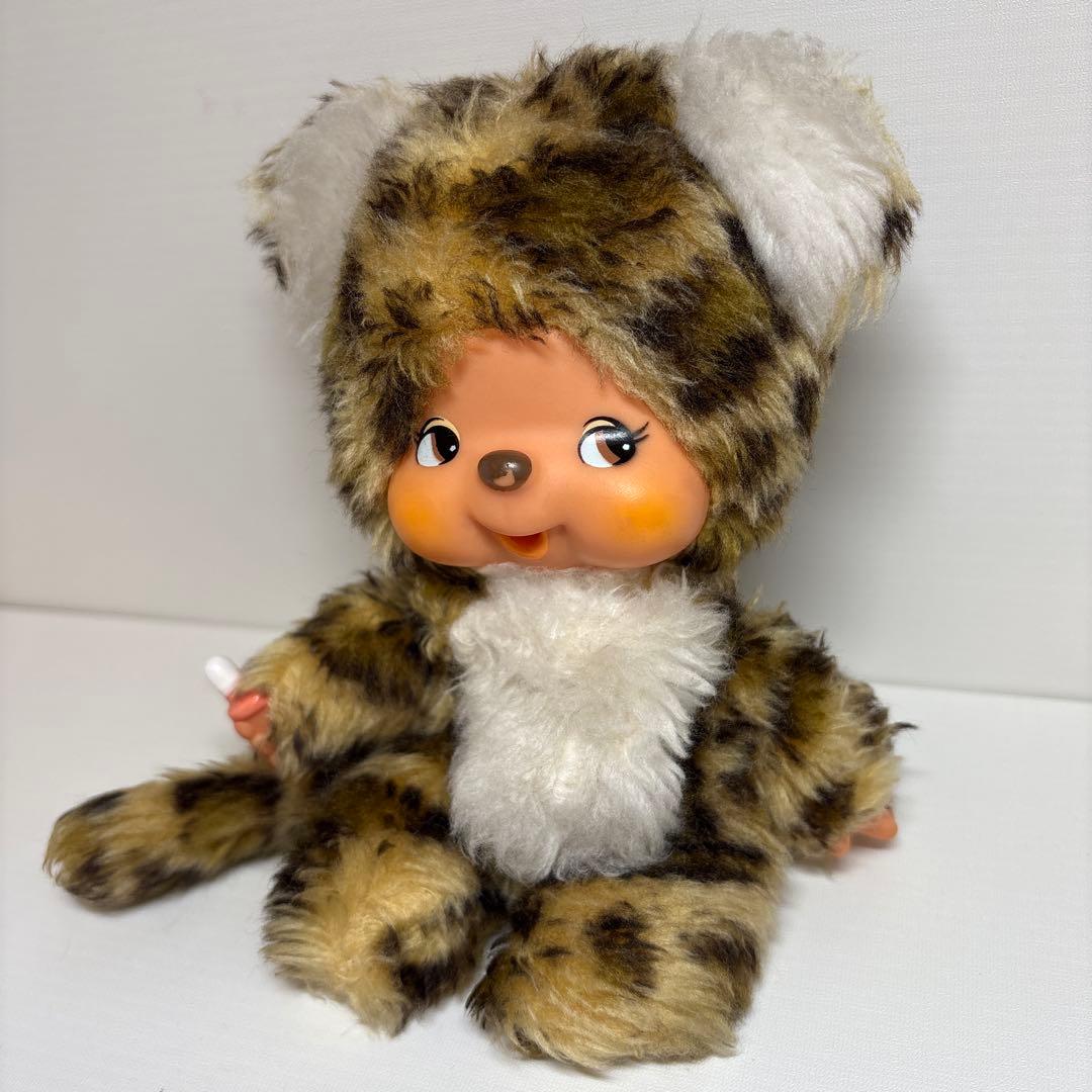 ビンテージ ヒョウ モンチッチ エンドーチェーン monchhichi 577