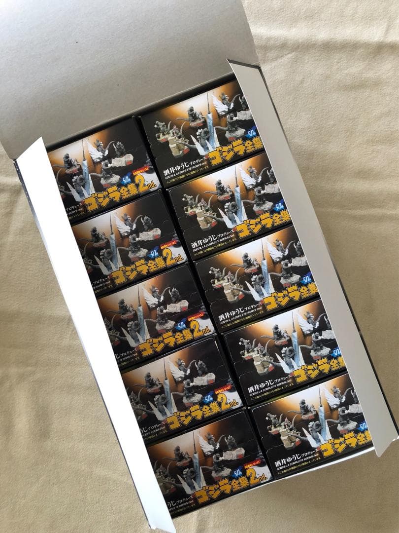 【レア未開封】50th Anniversary ゴジラ全集2nd10箱入り