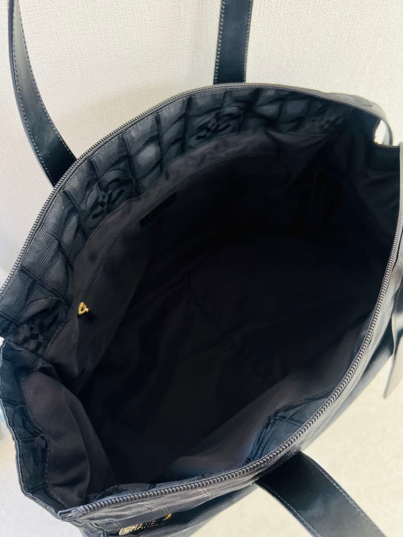 美品シャネル　ニュートラベルライン　ボストンバック