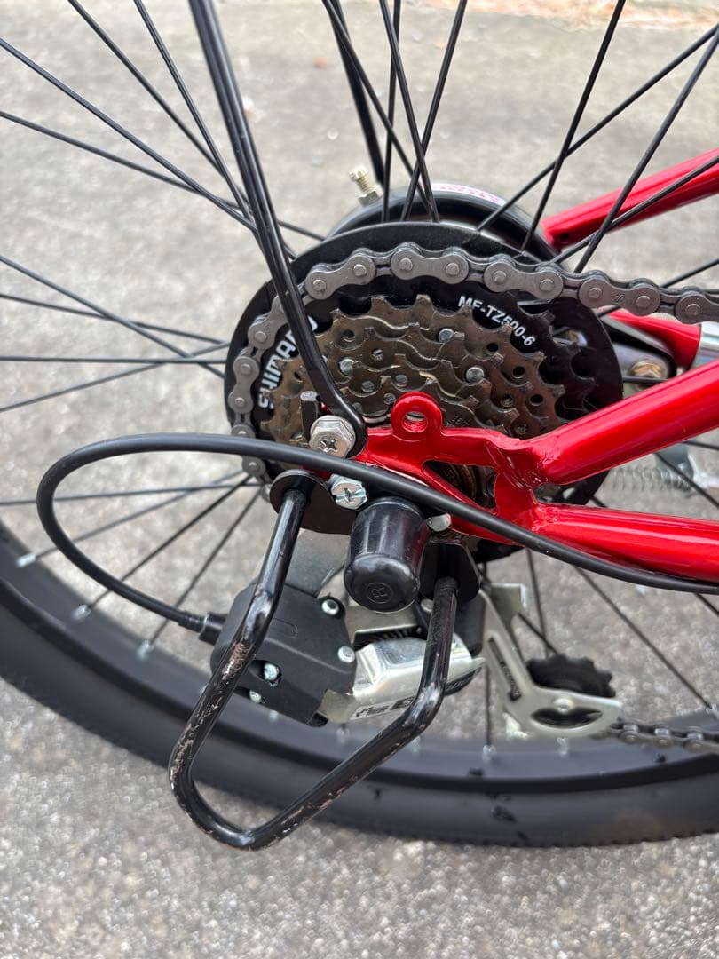 『引取限定』あさひ購入 ドライドビート 22インチ レッド