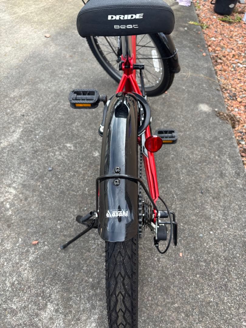 『引取限定』あさひ購入 ドライドビート 22インチ レッド